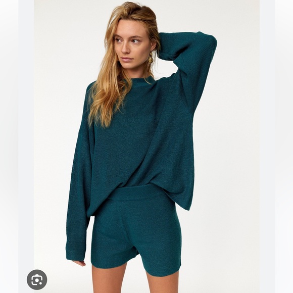 Free People Other - [Free People Beach] Malibu Solid Surf Set Blue